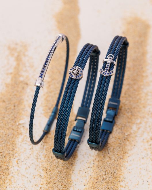Bracelet acier torsadé Salvatore Bersani