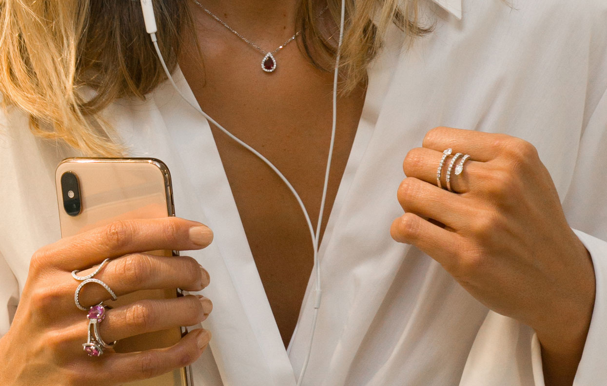Bague en diamant