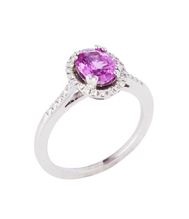 Bague fiançaille améthyste