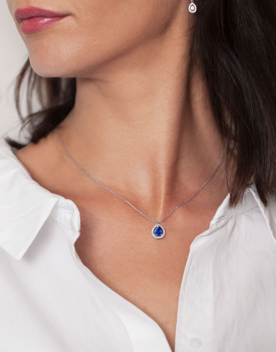 Collier diamants