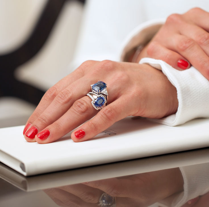 Bague fiançailles