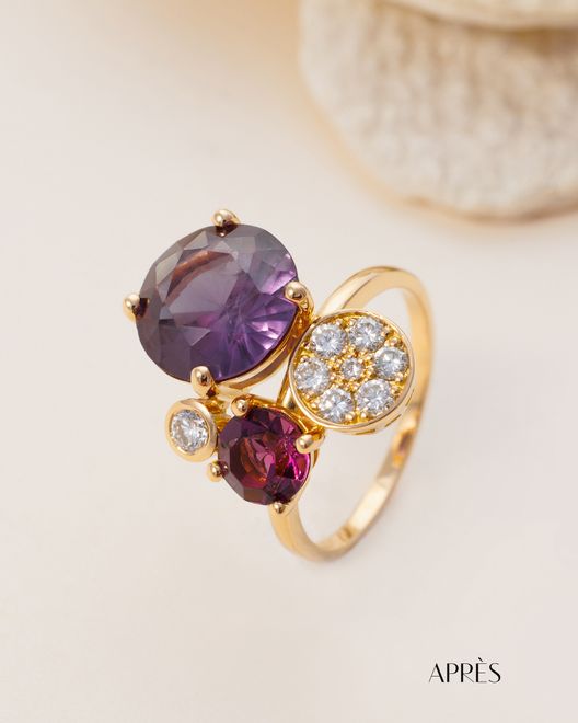 Bague en or après transformation